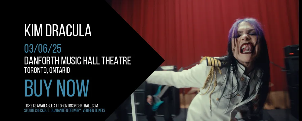 Kim Dracula at Danforth Music Hall Theatre